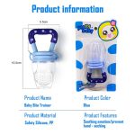 Fun Fruit Teether Silicone Pacifier - Baby Feeding Helper & Soother