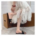 FUXING FASHION Ladies' flat sandals and slippers