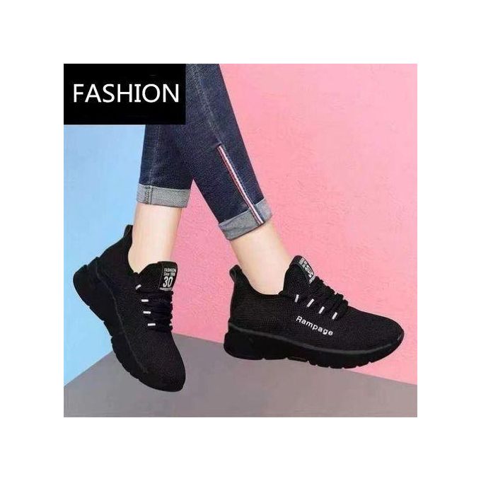 FUXING FASHION Women Breathable And Non Slip Shoes Sneakers Shoes Ladies