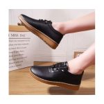 FUXING FASHION Women's Leather Shoes