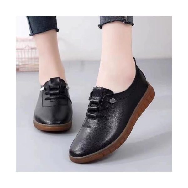 FUXING FASHION Women's Leather Shoes