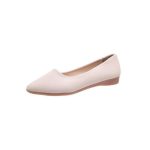 FUXING FASHION Women's leather shoes women flat shoes