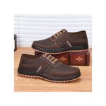 GALUIN Chaussures En Tissu Pour Hommes - Marron