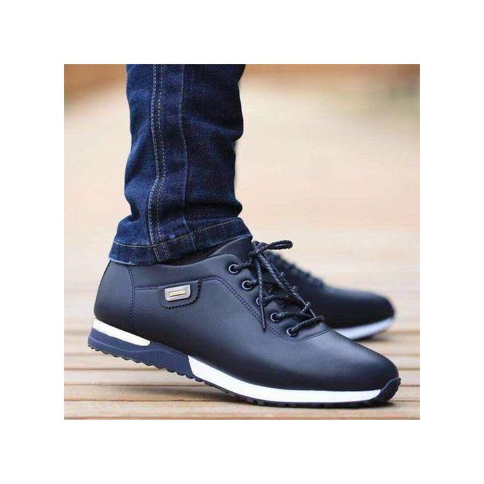 GALUIN Men's Casual Shoes Waterproof Breathable Sneaker Board-blue