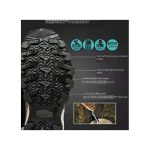 GALUIN Men's mesh hiking shoes anti slip Mesh breathable surface sneakers breathable slip ons - Blue