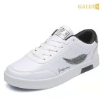 GALUIN Men's Trendy Casual Sneakers - White