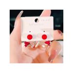 Gen Ruby Tulip Convertible Earrings Dual-Wear Statement Blooms - Curator's Pick