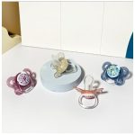 General 2 - Pack Baby Silicone Pacifiers, BPA - Free, Flat pacifier