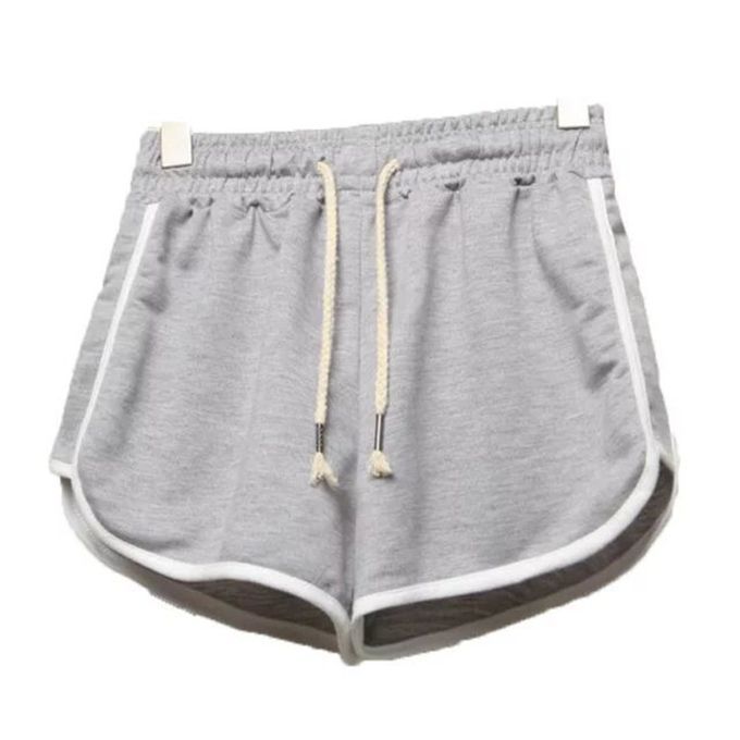 Generic Hot Pants Women Yoga Shorts Booty Short Grey