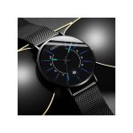 Geneva Fashion Mens Business Minimalist Watches Luxury Ultra Thin
