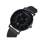 Geneva Fashion Mens Business Minimalist Watches Luxury Ultra Thin