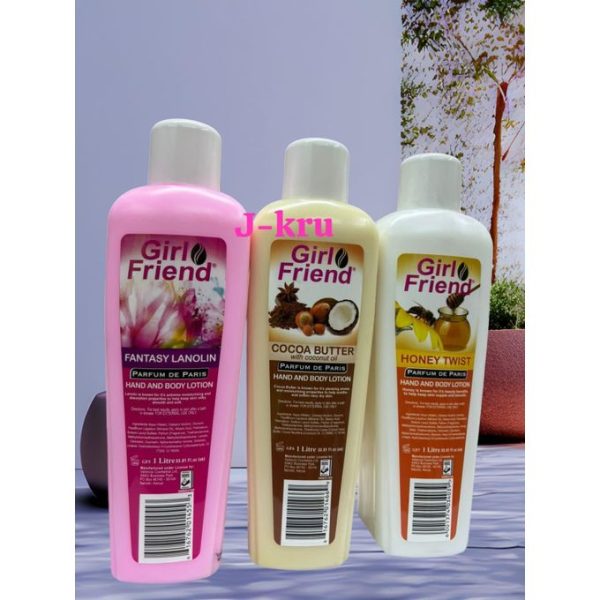 Girl Friend hands & body lotion's 500ml
