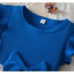 Girls Butterfly Print Princess Dress 3-8 Years