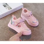 Girl's cartoon themed Elsa sneakers