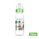 Green 250ml Silicone Baby Bottle - BPA-Free, Anti-Colic & Shatterproof