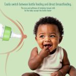 Green 250ml Silicone Baby Bottle - BPA-Free, Anti-Colic & Shatterproof