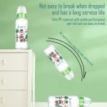 Green 250ml Silicone Baby Bottle - BPA-Free, Anti-Colic & Shatterproof