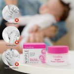 Guanjing Women Feeding Nipple Cream Safe Natural Moisturizing Dry & Cracked Nipples for Mom- 25g