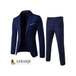 Gukbis Men's Suit 2 Pieces Classic Luxury Wedding Suit, Professional Suit
