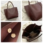 Handbag 2 In 1 Shoulder Bags Women's Bags Tote Bags Large capacity bags Black Underarm Bags Handbag Stylish Commuter Bags For Women A Gift