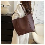 Handbag 2 In 1 Shoulder Bags Women's Bags Tote Bags Large capacity bags Black Underarm Bags Handbag Stylish Commuter Bags For Women A Gift