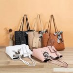 Handbag Beige Underarm Bag Handbag Stylish Commuter Bag Shoulder Bag Silk Scarf Bag Women's Bag Tote Bag For Women A Gift
