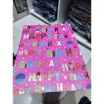 Happy Birthday Gift Bag Pink
