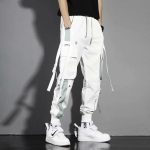 Hip Hop Cargo Pants Men Streetwear Fashion Sweatpants Male Casual Trousers Pants