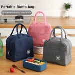 Hot Selling Portable Canvas Lunch Bag For Work Or Picnic Insulated Bag
