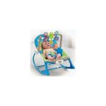 Hu-Baby Toddler Portable Baby Rocker- Blue