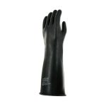 Industrial-Grade Black Rubber Safety Gloves