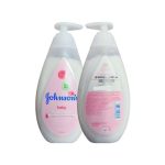 Johnson'S Baby Moisturizing Mild Pink Lotion with Coconut Oil for Delicate Baby Skin, Paraben-, Phthalate- & Dye-Free, Hypoallergenic & Dermatologist-Tested, Baby Skin Care-500mL.