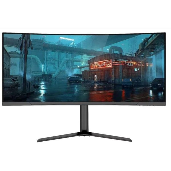 JS Nova JSNovaCurve. 34C Veon – 34 Inch Curved Ultrawide VA Monitor, 3440×1440, 180Hz, HDMI & DP