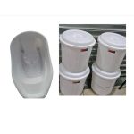 Kenpoly Large Baby Bath Basin/ Bath Tub And Bucket (1 Basin And 1 Bucket