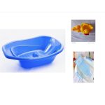 Kenpoly Large Baby Bath Basin/ Bath Tub+bathing Net+bathing Ducklings