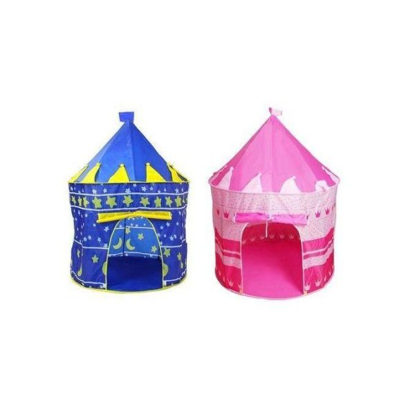 Kids Play Tent Girls Toy Princess Castle Play Tent Kids Play-BLUE