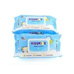Kiss Kids 3 * 80 Pcs Baby Wipes 0% Alcohol, 0% Parabens 0% Colourants