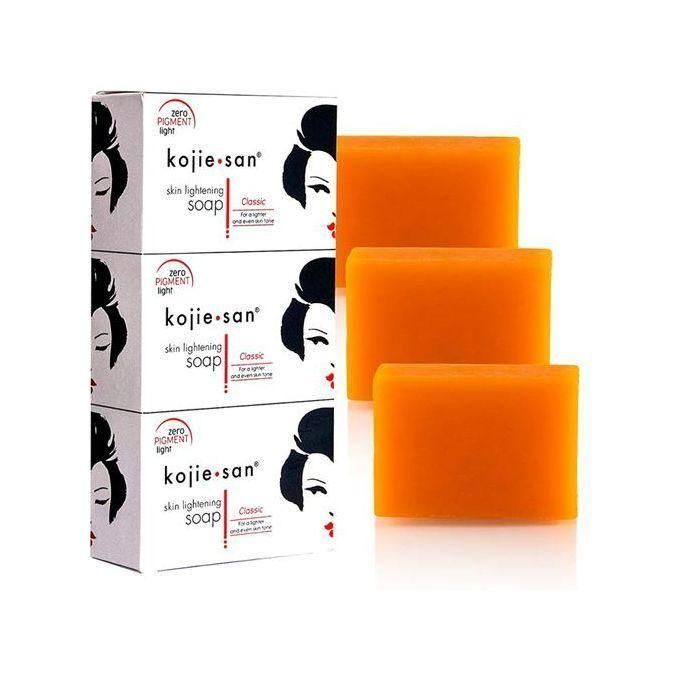 Kojie San Kojic Acid Skin Lightening Soap – 3 Pcs.