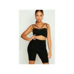Ladies Biker Shorts/Yoga Short/ Gym Shorts- Black.
