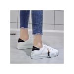 Ladies Sneaker Shoes Causal Shoes Buy A Size Larger Than Usual White
