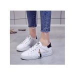 Ladies Sneaker Shoes Causal Shoes Buy A Size Larger Than Usual White