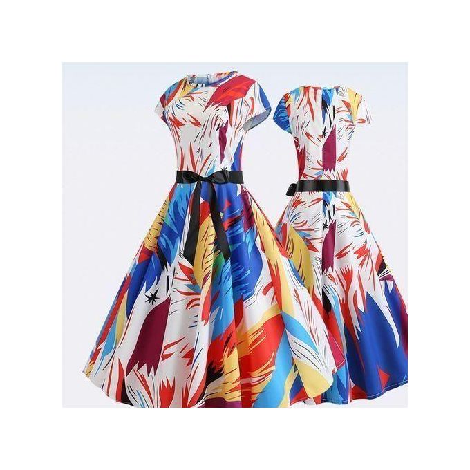 Ladies Vintage Sexy Gown Office Birthday Party Dresses