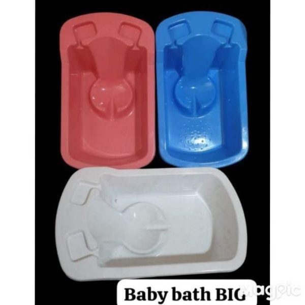 Large Baby Wash Basin With Support Area.