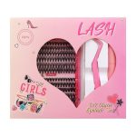 Lash Kit DIY 280pcs Lash Clusters Eyelash Extension,9-16mm 30D 40D Individual Lashes Kit with Lash Bond Seal,Lash Tweezers