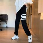 Loose Men Casual Sports Pants Spring Summer New Style Cotton Sweatpants Couple Baggy Trousers