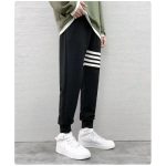 Loose Men Casual Sports Pants Spring Summer New Style Cotton Sweatpants Couple Baggy Trousers