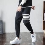Loose Men Casual Sports Pants Spring Summer New Style Cotton Sweatpants Couple Baggy Trousers