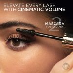 L'Oréal Panorama Mascara Washable Black, For Intense Volume and a Fanned-Out Effect, 1.4x Bigger Looking Eyes, Clump-free Formula, Suitable for Sensitive Eyes