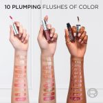 L'Oréal Paris Plump Ambition Hyaluron Lip Oil, Shade: 485 Wine O'clock, 24 HR Lip Gloss with Hyaluronic Acid, Volumizing Formula with Glass-Like Shine, 5ml