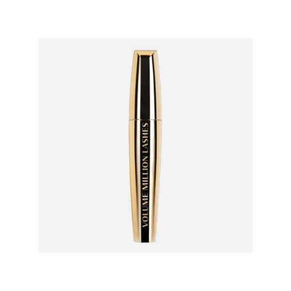 L'Oréal Voluminous Million Lashes Mascara, Volumizing Collagen Infused Eye Makeup, Amplifying Mascara Brush, Washable - Black
